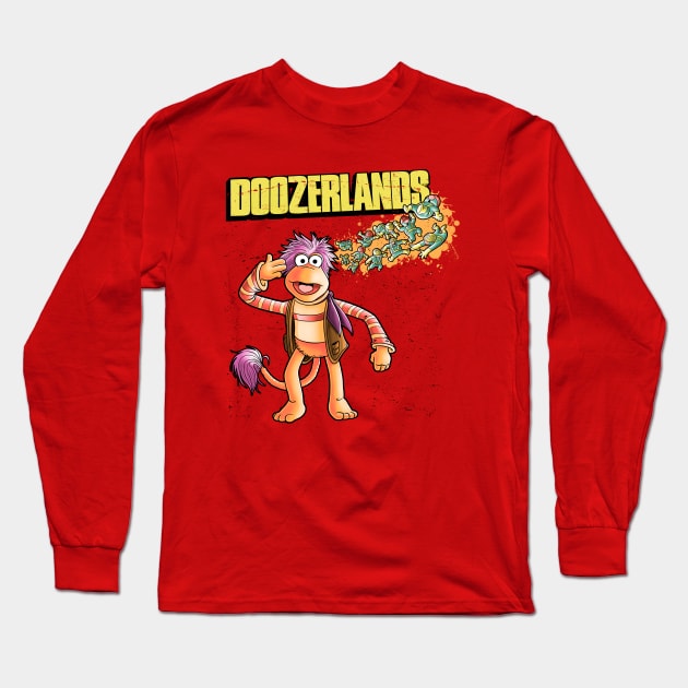 Doozerlands Long Sleeve T-Shirt by Cromanart